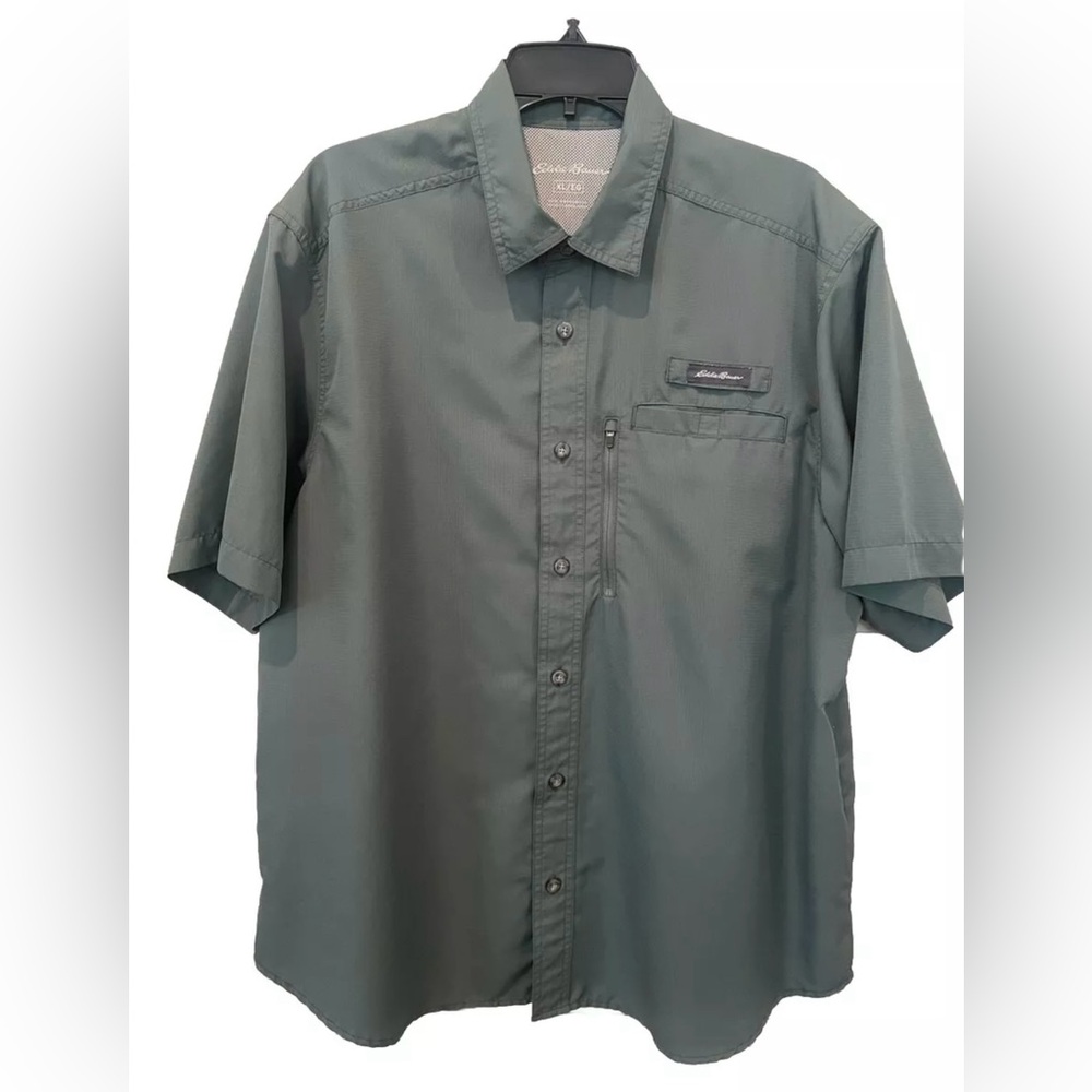 Eddie Bauer Fishing Shirt Mens Size XL
